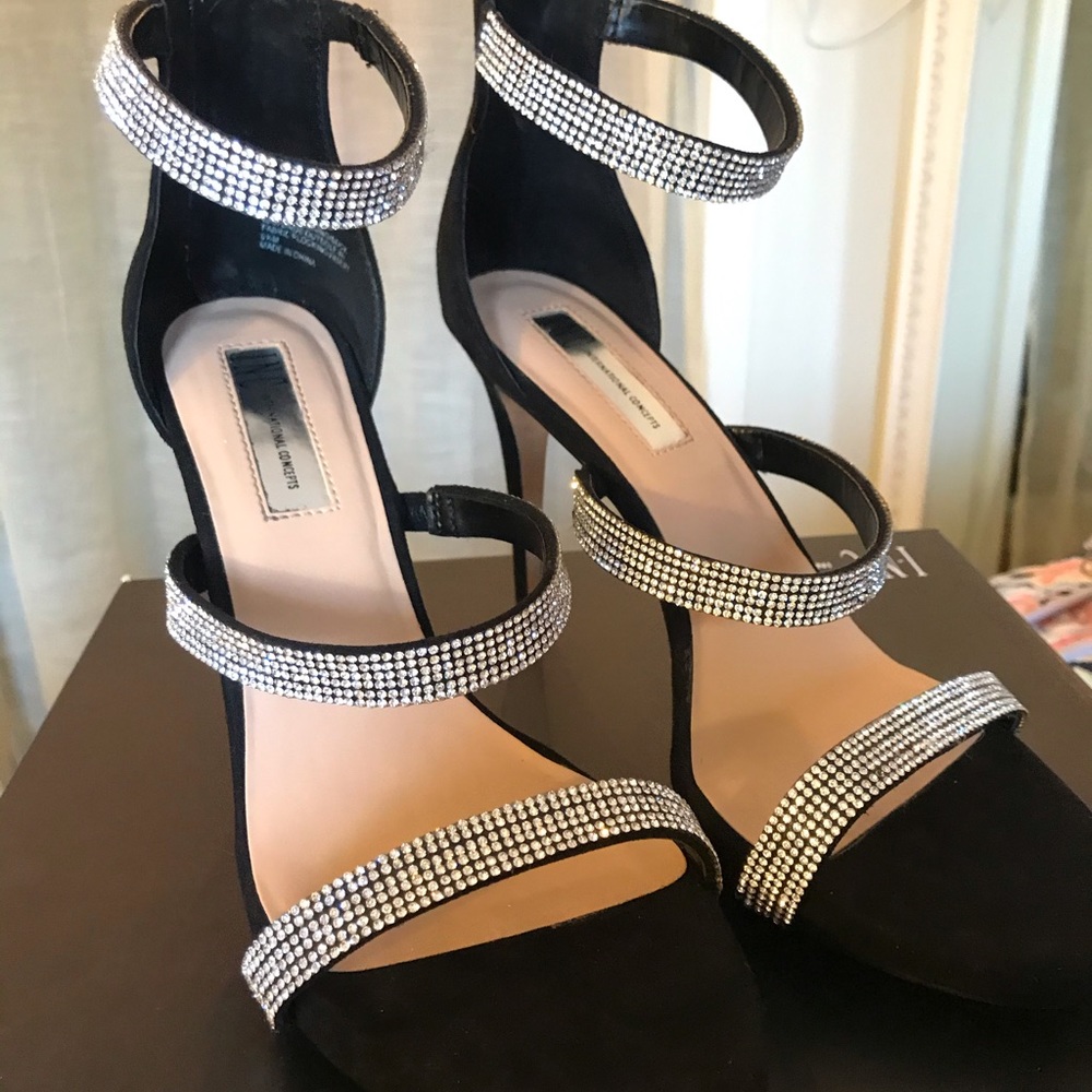 Black heels